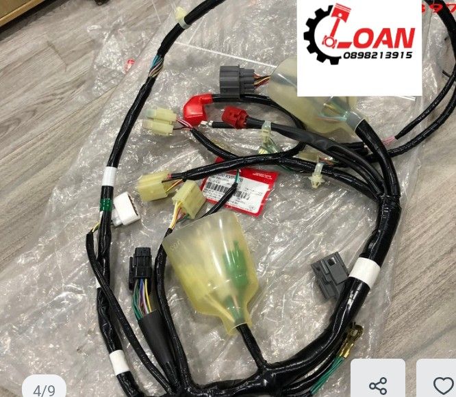 [HCM]DÂY ĐIỆN SƯỜN AIR BLADE THÁI 110 ZIN CHÍNH HÃNG HONDA | Lazada.vn