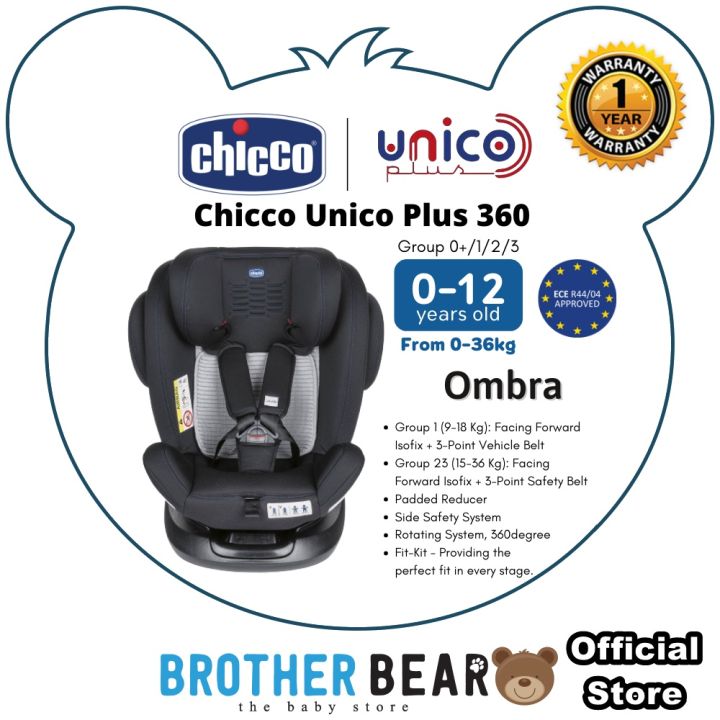 chicco unico plus baby car seat 0 36 kg