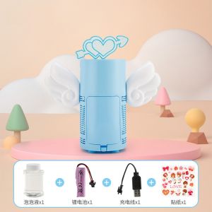 Angel Auto Bubble Machine Children Toys Special Gift for Child