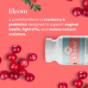 Bloom Pure Cranberry + Probiotics CENOHEALTH Daily Nutritional Wellness Supplement
