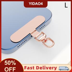 【YIDAO4】 0.3Mm Kim Loại Mạnh Mẽ Điện Thoại Di Động Tether Tab 360 Độ Xoay Điện Thoại Treo Dây Đeo Gasket Thay Thế Điện Thoại Dây Buộc Vá Clip