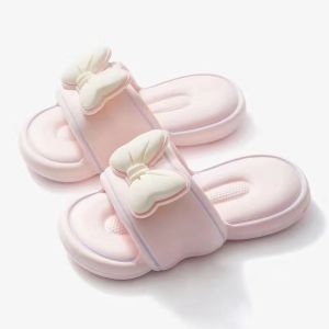 Free Shipping Bowknot Sandals For Women Cute And Fashionable For Summer Thick-Soled Non-Slip Suitable For Indoor And Outdoor Wear