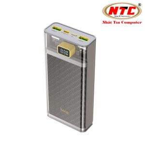 Pin dự phòng Hoco J103A 20000mAh QC3.0 22.5W PD TypeC 20W Màn hình LCD (Xám) - Nhat Tin Authorised Store