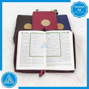 Alquran Cordova Jaket Resleting Terjemah Ukuran A6 Syamil Quran Original