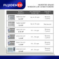 Fujidenzo 2.0 hp Window Type Aircon with Remote WAR-203AIG. 
