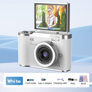 Digital Camera 4K 48MP Photography CCD Camera Video Camcorder Rechargeable Cameras 2.4 inch Screen