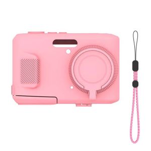 CLARO Silicone Camera Protective Case Shockproof Anti-Scratch Body Cover Soft with Lanyard Skin Shell for KODAK PIXPRO FZ45 Digital Camera Accessories