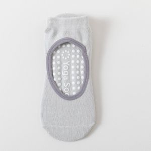 Anti Slip Socks For Yoga Pilates Fitness Gym Women Cotton Socks (SOX3)