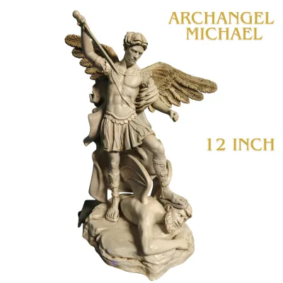 St. Michael the Archangel Statue (30.48cm) Divine Protector Sculpture
