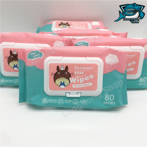 ทิชชูเปียก80แผ่น ทิชชู่เปียกเด็ก แผ่นทำความสะอาด ทิชชู่ เปียกเด็ก Baby wipes ทิชชู่เปียกเด็กแรกเกิด ทิชชู่เปียกยกลัง ทิชชู่เปียกแรกเกิด