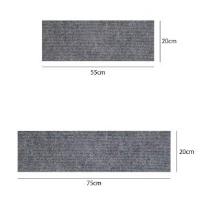 พรมกันลื่น พรมปูพื้นบันได กันลื่นลดเสียงได้ มีกาวในตัว แผ่นรองบันได มีหลายสีให้เลือก