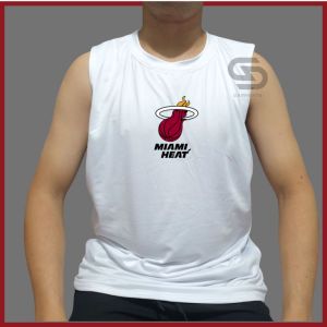 White Muscle Tee Sando for MEN with BASKETBALL Prints Gym Sando Men Adult sizen Sports Muscle Sando