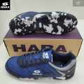 HARA Sports รองเท้าฟุตซอล รุ่น Futsal-X รองเท้าฟุตซอล สีน้ำเงิน รุ่น FS28 SIZE 39-45. 