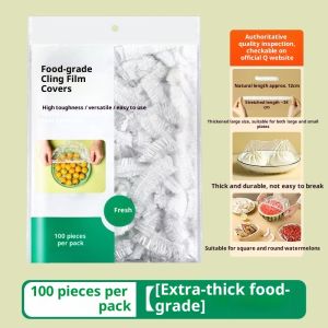 PannoFluxus ถุงคลุมอาหารคุณภาพอาหาร ใช้คลุมชาม ปิดผนังได้ดี ทนความร้อนเย็น ใช้งานง่าย เหมาะสำหรับครัวเรือน