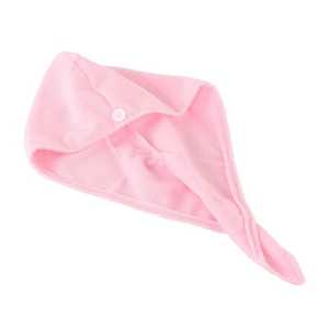 Handuk Keramas Pengering Rambut Wanita Karakter Bahan Microfiber Cepat Kering / Handuk Kancing Anduk Kepala Magic Towel / Hairtowel Motif Turban Import Stockami