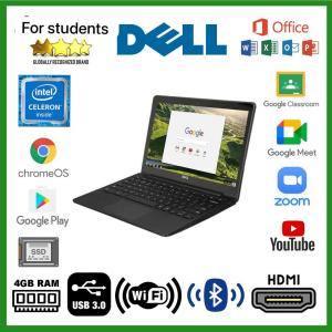 Dell Chromebook 11 Inch Intel Celeron 4GB RAM ChromeOS with HDMI and SD Card Slot for Students and Business