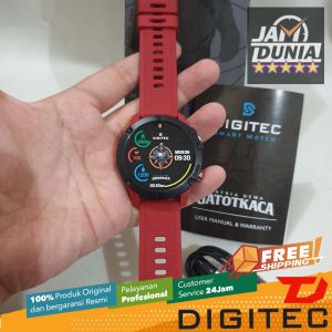 DIGITEC ORIGINAL - SMARTWATCH DIGITEC GATOT KACA MERAH - - Men TR - Silicon - Merah - Jamdunia / Jam dunia JD18 # Jam Tangan Pria Cowok Anti Air Watch DIGITAL $ DIGITEC SMARTWATCH