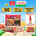 [VOUCHER 15%] Thùng 24 gói Mì Bò Cay VIFON 105g / Gói. 