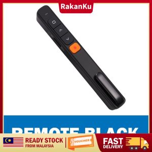RakanKu MALAYSIA Multi-function Red Laser Pointer Pen PowerPoint PPT USB Wireless Presenter Control 2.4GHz Back Forward Turning Page Turning Presentation Remote