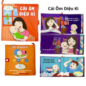 Sách Vải Đa Tương Tác Cho Bé 0-4 Tuổi - Lalala Baby - Lẻ Từng Chủ Đề