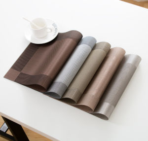 Tatakan Piring Bahan PVC Modern Mudah Dicuci Rumah Tangga & Hotel