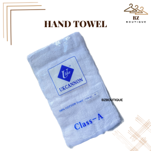 Cannon White Hand Towel | Class A | High Quality 11x19 inches | BZ Boutique