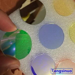 6pcs ! Gobo Projector Color Filter 37.5mm Glass Used for Stage Light Advertisement Lamp
