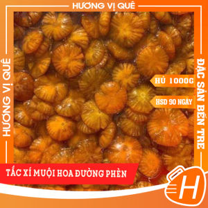 Tắc Xí Muội Hoa Đường Phèn - Hủ 1000g - Đặc Sản Bến Tre