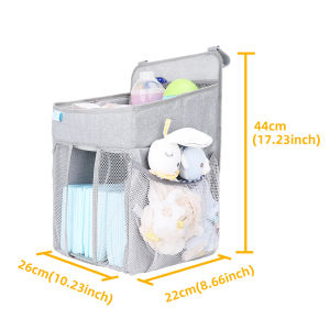 Orzbow Baby Bed Organizer Hanging Bags For Newborn Crib Diaper Storage Bags Baby Care Organizer Infant Bedding Nursing Bags
