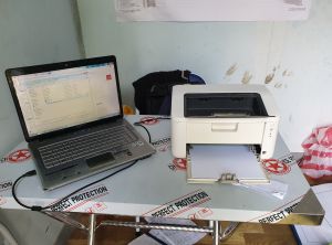 Máy in laser nhỏ gọn xerox p115w ( usb + wifi ) mực mới [ đã qua sử dụng ]