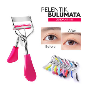 Penjepit Bulu Mata Lentik Eyelash Curly - Pelentik Bulumata Besi Jepit Universal - Random Warna