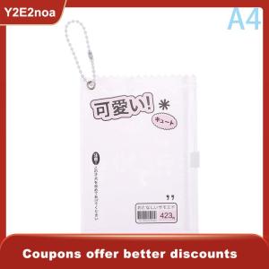 【Y2E2noa】 1Pc Cute Transparent Candy Bag Props Badge Storage Display Bag Pendant Protective Card Sleeves Holder Bag