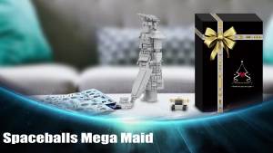 Bộ xây dựng sáng tạo Mega Maid Spaceballs cho người lớn trẻ em bộ đồ chơi xây dựng để bàn tương thích với quà tặng Giáng sinh sinh nhật (362PCS) kích thước trung bình