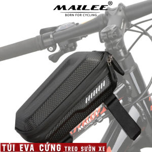 Túi đựng cho xe đạp leo núi chống thấm nước YA-287-BS 1.2Lit chất liệu EVA vỏ cứng gắn phía trước sườn xe đạp