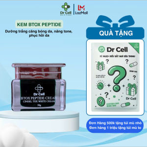 Kem Btox Peptide Dr Cell 30g hỗ trợ làm trắng da căng bóng da phục hồi da mỏng yếu