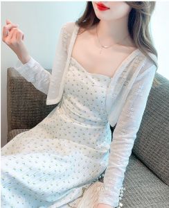 [MẪU MỚI] Áo khoác THUN tà ngắn choàng vai mềm mại thoáng mát C007