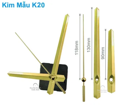 Máy đồng hồ treo tường kim Giật HQ (Bảo hành 6-18 tháng)