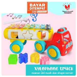 Mainan Anak Xylophone Truck