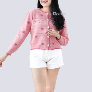 ELYCLOTH | YURIN CARDIGAN | CARDIGAN RAJUT WANITA PREMIUM KNIT