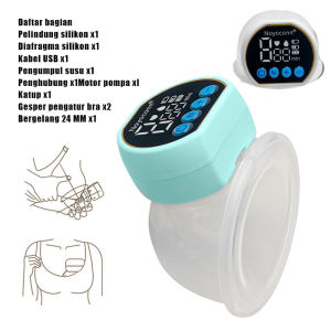 Portable Electric Breast Pump Breastfeeding Pregnant Painless Massage Wireless USB Cable