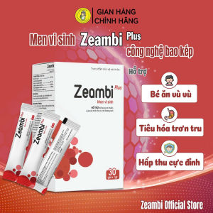 Men Vi Sinh Zeambi Men Zeambi Công Nghệ Bao Kép Bổ Sung Lợi Khuẩn Chăm sóc Hệ Tiêu Hóa