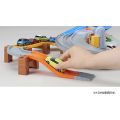 Let's run alongside Plarail Tomica Double loop bridge rail set. 
