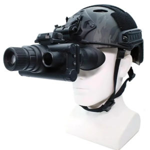 BekinTek Head-Wearable Digital Night Vision Binoculars Rechargeable Helmet Mountable Goggles  Head-mounted Telescope  600m Observing in Full Darkness 8x Zoom 4K 40MP Backlit Button 3500mAh Battery with Basic Helmet 64G TF Card