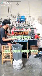 Plastik Polymailer HD 10x20 Perkarung isi (100pack) Plastik Packing