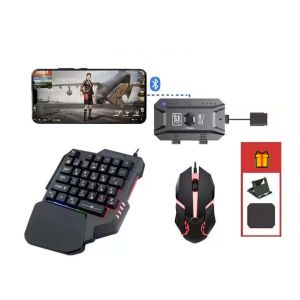 ของขวัญฟรี🎁ซื้อ 1 ส่ง 5 Bluetooth Android/IOS คีย์บอร์ด keyboard คียบอร์ดมือถือ คีย์บอร์ดเกมมิ่ง เมาส์คีย์บอร์ด เกมฟีฟาย Android game