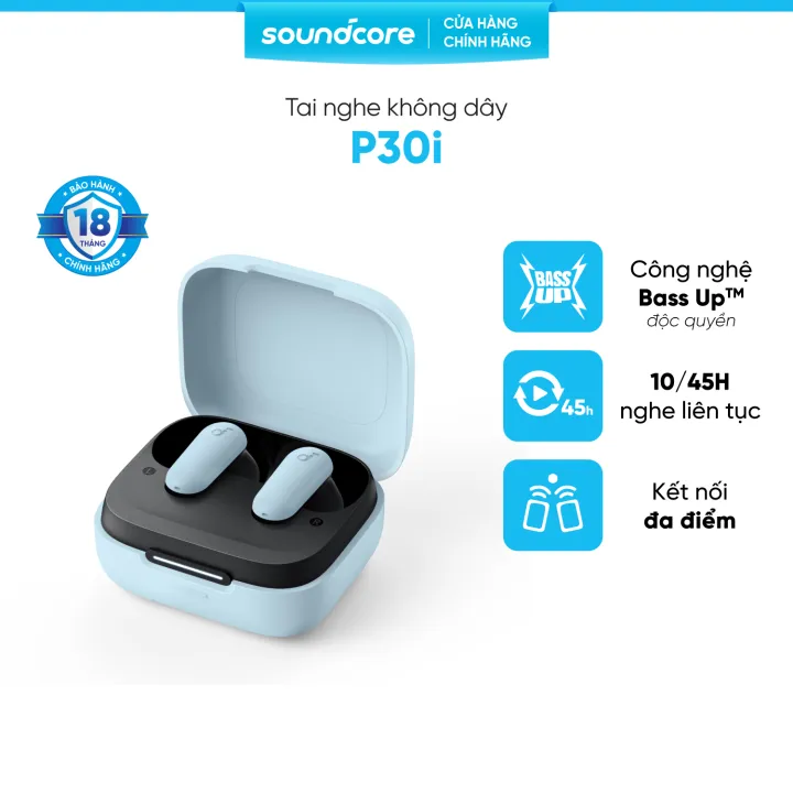 Tai nghe bluetooth soundcore R50iNC (P30i) chống ồn ANC | Chống nước và bụi IP54 | 40 giờ phát nhạc | BigBuy360 - bigbuy360.vn Tai nghe bluetooth soundcore R50iNC (P30i) chống ồn ANC | Chống nước và bụi IP54 | 40 giờ phát nhạc | BigBuy360 - bigbuy360.vn