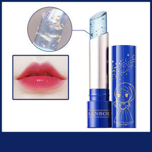 Lip Balm Color Changing Moisturizing Gold Foil Lip Gloss Natural Lasting Carrot Lip Stick Glaze Lip Primer Makeup Lip Care Oil