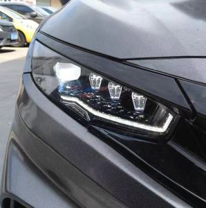 Bagus Head Lamp Untuk Honda Civic Hatchback 2016-2022 Led Laser Lampu Garansi 1 tahun untuk lampu depan modifikasi