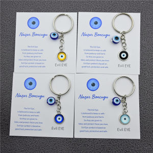 Keychain Mystery Key Chain Unique Style Mental Comfort Culture Ward Off Evil Spirits Fashion
