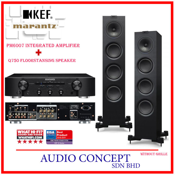 Marantz pm6007 Integrated Amplifier + KEF Q750 Floorstanding Speaker